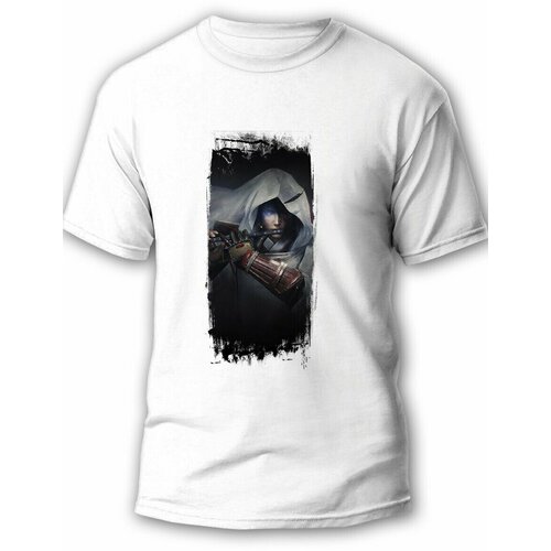 фото Футболка, размер m, белый будь на стиле