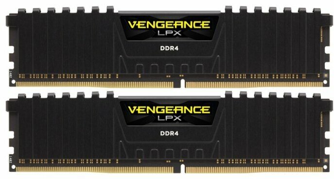 Оперативная память 16Gb DDR4 3600MHz Corsair Vengeance LPX (2x8Gb KIT) (CMK16GX4M2D3600C16)