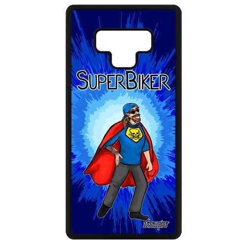 фото Чехол для мобильного samsung galaxy note 9, "супербайкер" мотоцикл мотобайкер utaupia