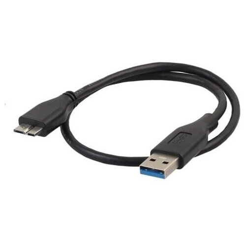 Кабель USB-A 3.0 - micro USB 3.0 Type B, 0,5 м для внешних дисков, KS-is