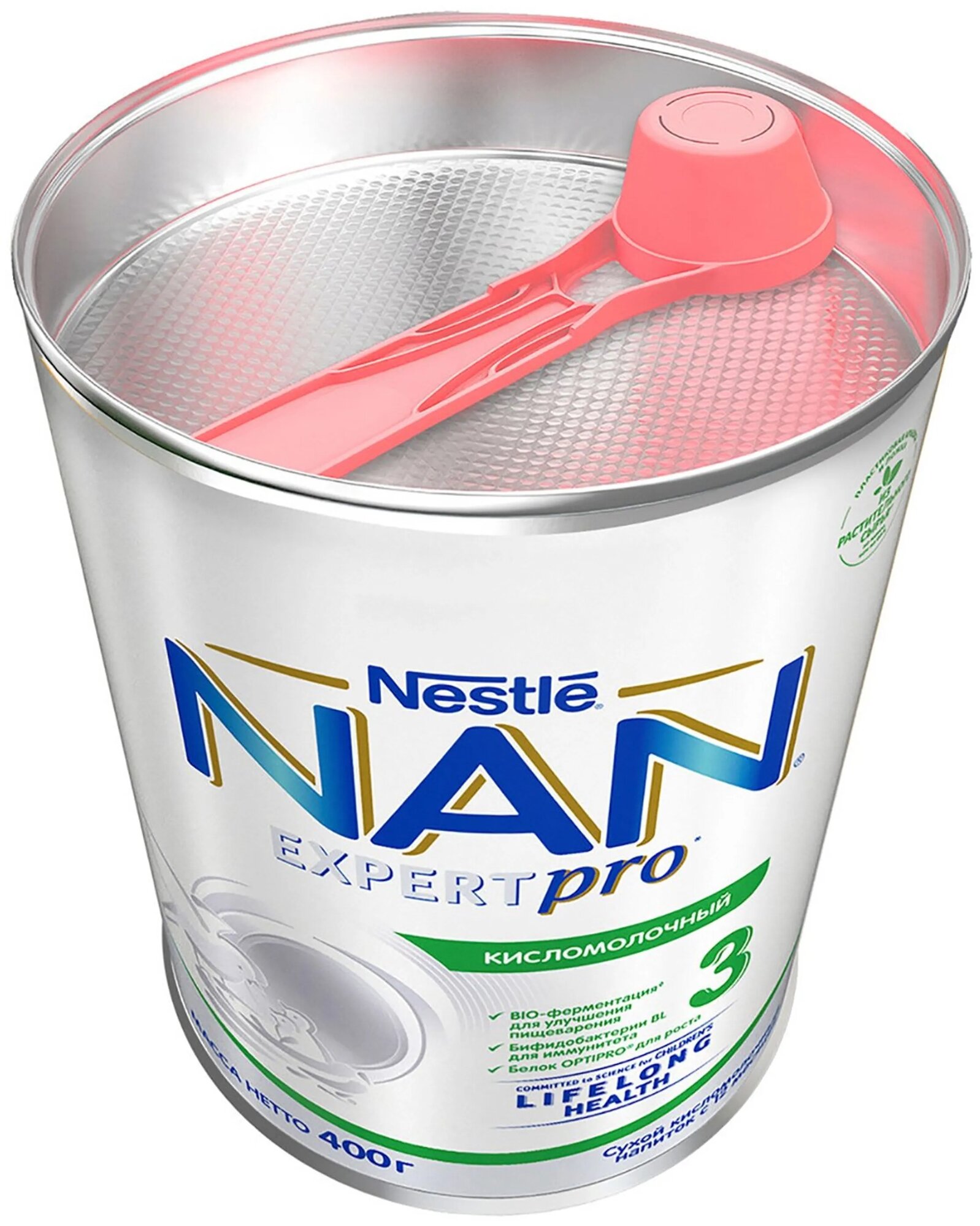 Молочко Nestle NAN 3 Кисломолочный детское 400 г NAN (Nestle) - фото №8