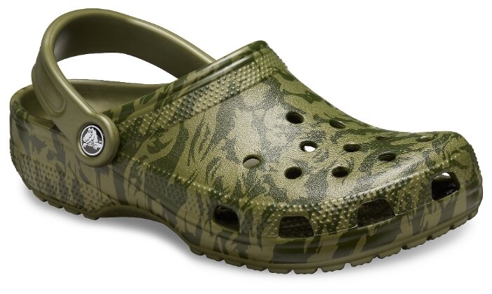 Сабо Crocs Classic Printed Camo Clog — купить по выгодной цене на ...