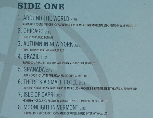 Виниловая пластинка Frank Sinatra. Around The World With Frank (LP) Мистерия звука - фото №5