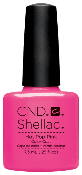 CND Shellac Гель лак Hot Pop Pink