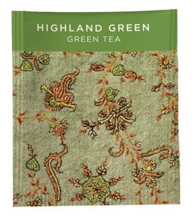 Чай зеленый Newby Highland Green в пакетиках, 25 пак. / зеленый пакетированный чай / Высокогорный зеленый / Индийский чай - фотография № 2