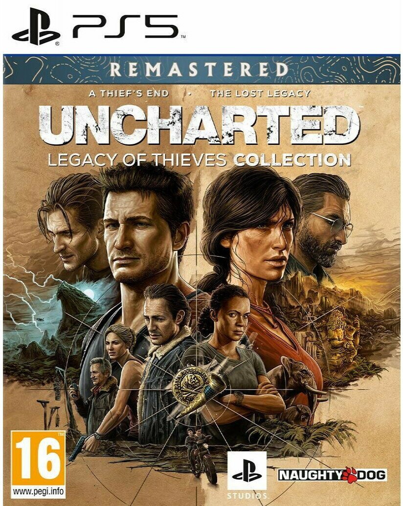 Uncharted: Наследие воров Коллекция для PS5 (русская версия)