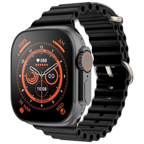 Умные часы Wearfit X8 Ultra Smart Watch 47mm Black 196100₽