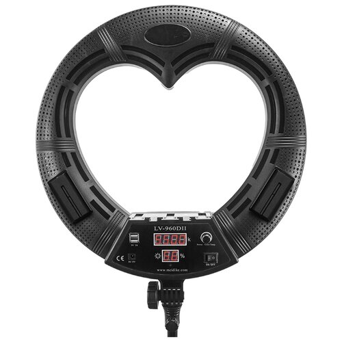 фото Кольцевая лампа okira led ring lv 480 d, цвет черный