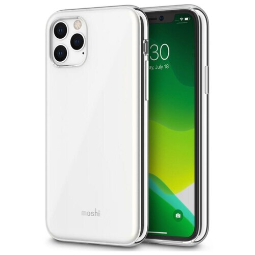 фото Чехол moshi iglaze для iphone 11 pro. цвет белый.