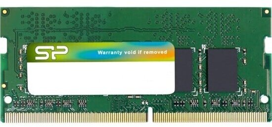 Оперативная память Silicon Power SO-DIMM DDR4 8Gb 2400MHz pc-19200 (SP008GBSFU240B02)