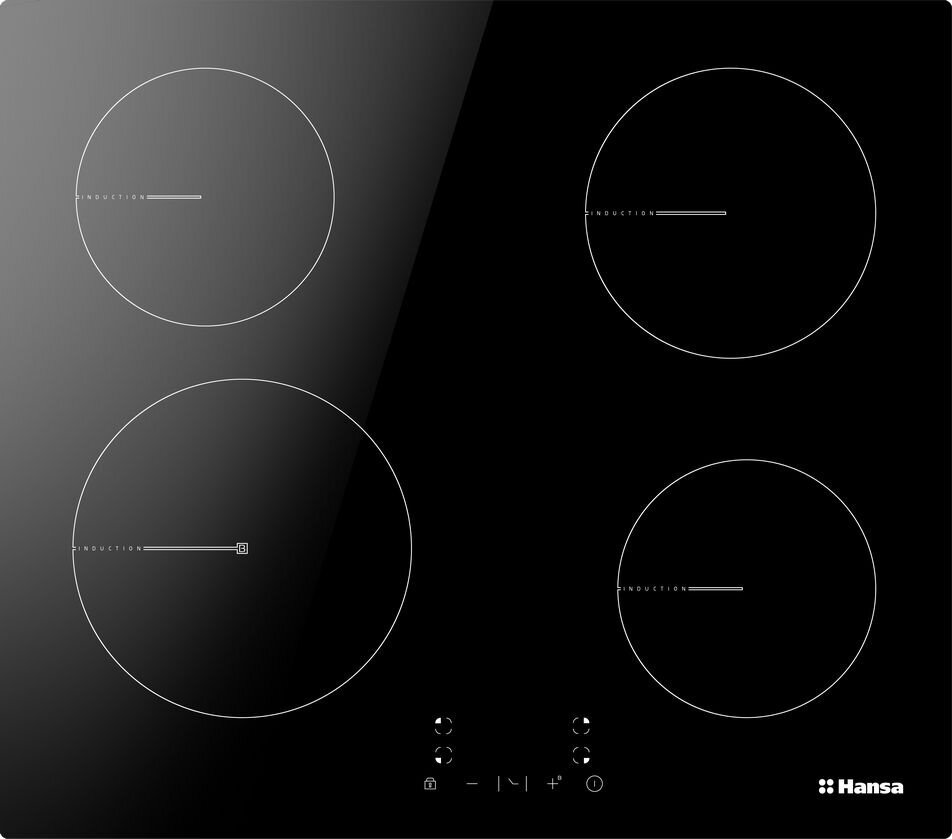 Индукционная варочная панель HANSA BHI68312, независимая, черный