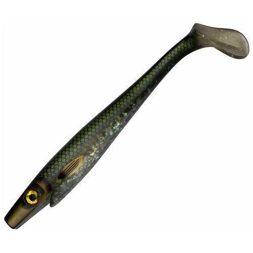 Мягкие приманки Strike Pro Giant Pig Shad (#146 Emerald Herring)