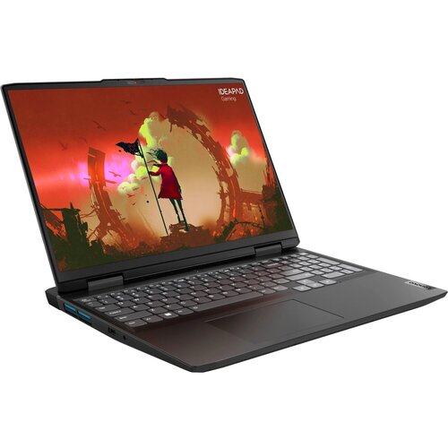 Ноутбук Lenovo IdeaPad Gaming 3 16ARH7 161920x1200 IPSAMD Ryzen 5 6600H33Ghz16384Mb512SSDGbnoDVDRTX3050Tionyx greyWin11H RU kbd 12301100₽