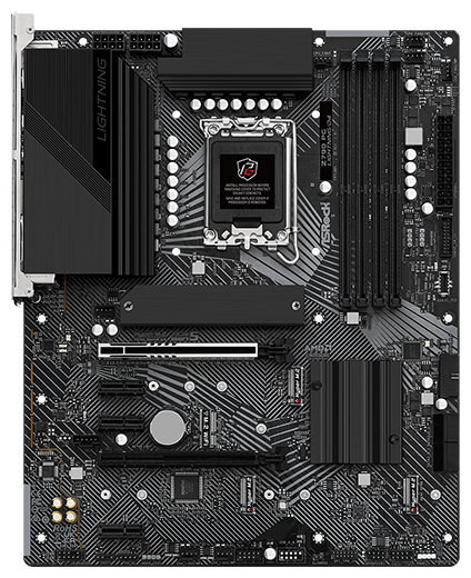 Материнская плата ASROCK Z790 PG LIGHTNING/D4, LGA 1700, Intel Z790, ATX, Ret