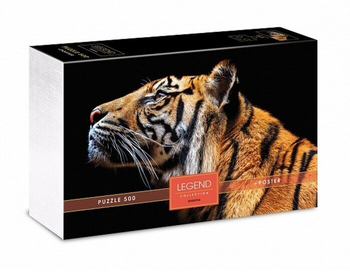 Hatber Пазл «Взгляд тигра», 500 элементов