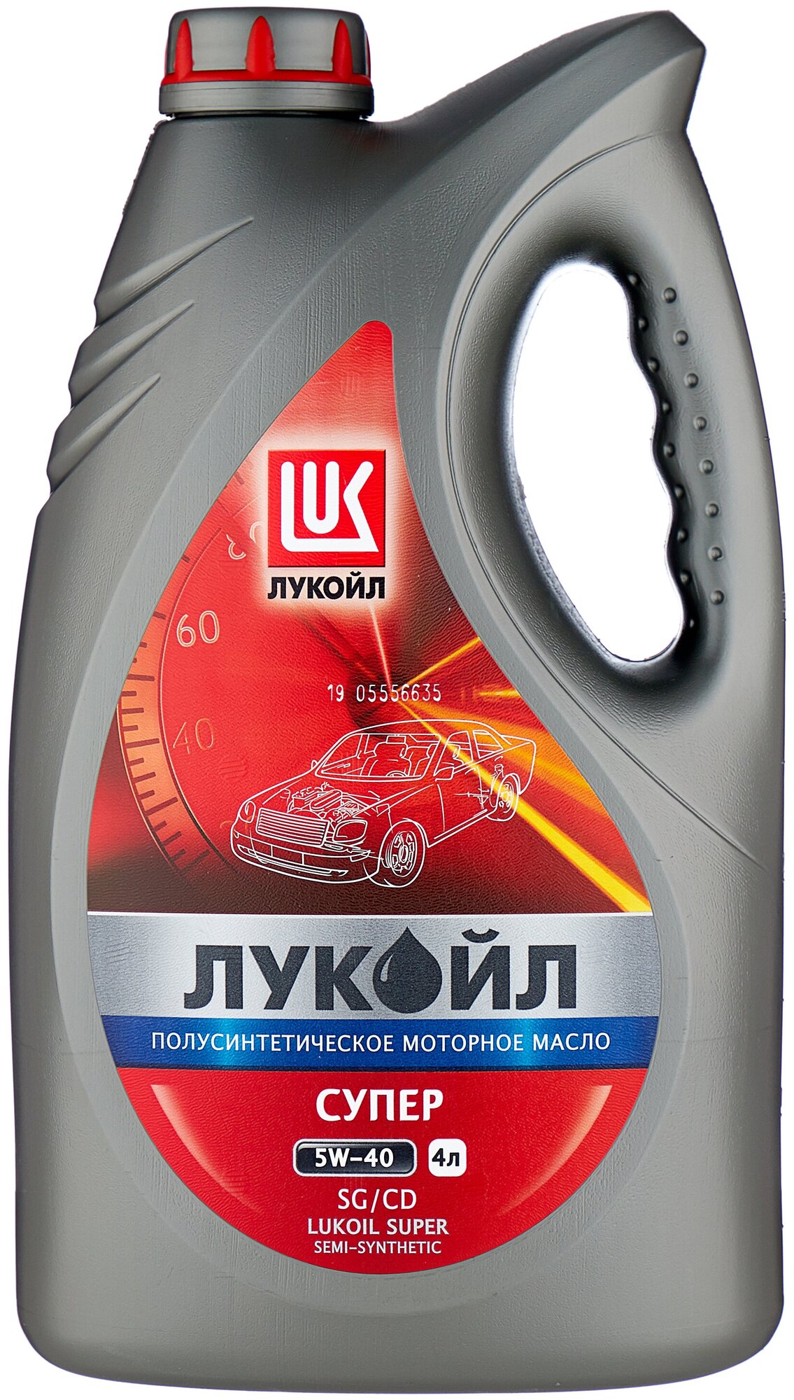 Моторное масло Лукойл Супер SAE 5W-40 API SG/CD 4л