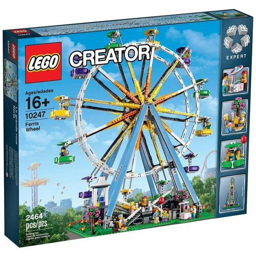 Конструктор LEGO Creator 10247 Колесо обозрения, 2464 дет. lego friends magical ferris wheel and slide 41689 with 3 mini dolls 2021 545 pieces 7