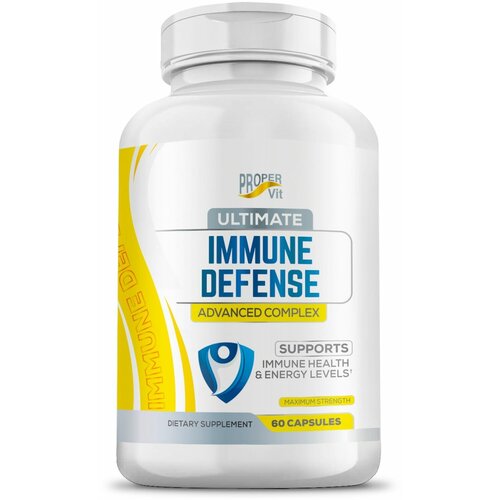 Витамины и минералы для иммунитета Proper Vit, улучшенный комплекс 60 капсул