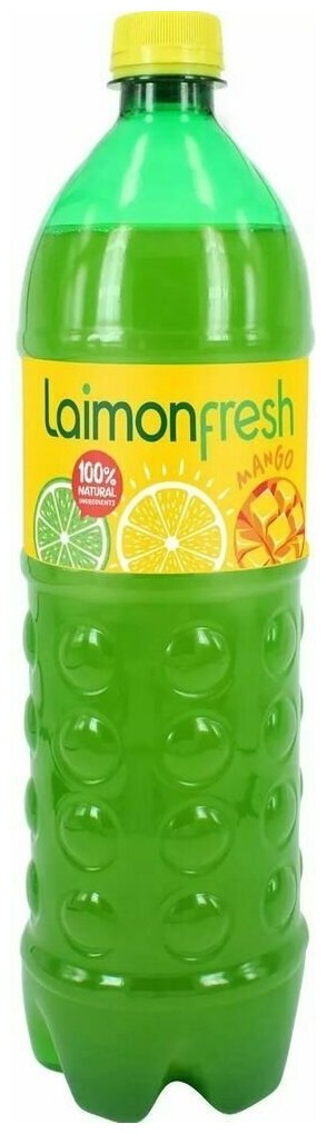 Газированный напиток Laimon Fresh Маngo 1,5 л х 6 шт. ПЭТ