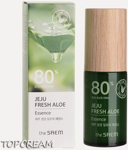 Изображение товара The Saem Эссенция для лица увлажняющая с алоэ 35 мл Jeju Fresh Aloe Essence