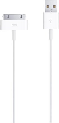 Gembird Кабель для Apple 30pin 1м Gembird CC-USB-AP1MW White