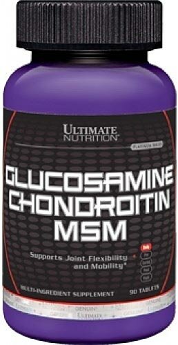 Ultimate Nutrition Glucosamine & Chondroitin & Msm 90 таблеток