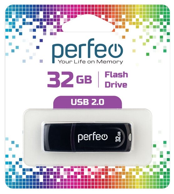 Perfeo USB  32 Perfeo PF-C09B032 Black