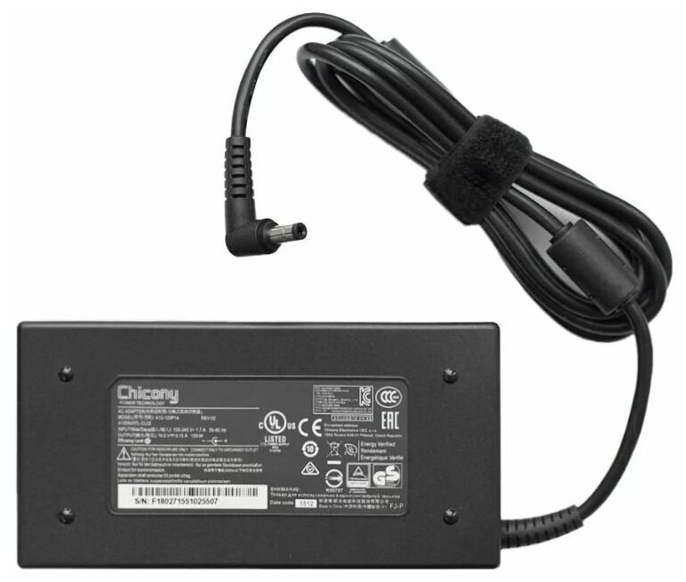 Блок питания для ноутбука MSI MA-1792 (19,5V 120W 6,16A DC 5.5 x 2.5 мм (штекер)