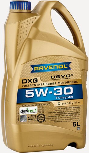 Изображение товара Моторное масло RAVENOL DXG SAE 5W-30 ( 5л) new
