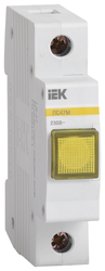 Лампа сигнальная/индикаторная (сменная) IEK MLS20-230-K05