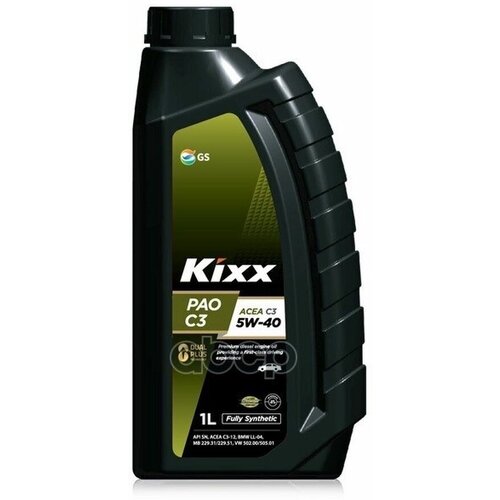 Моторное масло KIXX PAO 5W-40 синтетическое 1 л L2092AL1E1