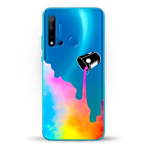 фото Силиконовый чехол краски на huawei nova 5i andy & paul