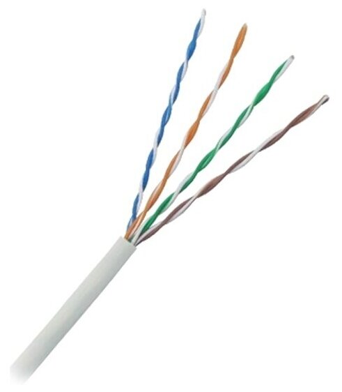 Кабель Twt UTP, cat.5e, LSZH, 305m, White (-5EUTP-LSZH)