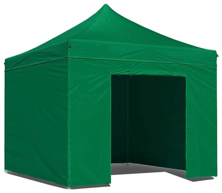 Helex Тент-шатер быстросборный Helex 4220 2х2х3м полиэстер зеленый - фотография № 2