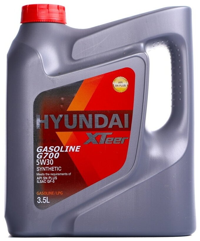HYUNDAI XTeer Масло Моторное Hyundai Xteer Gasoline G700 5w-30 3,5 Л 1071135