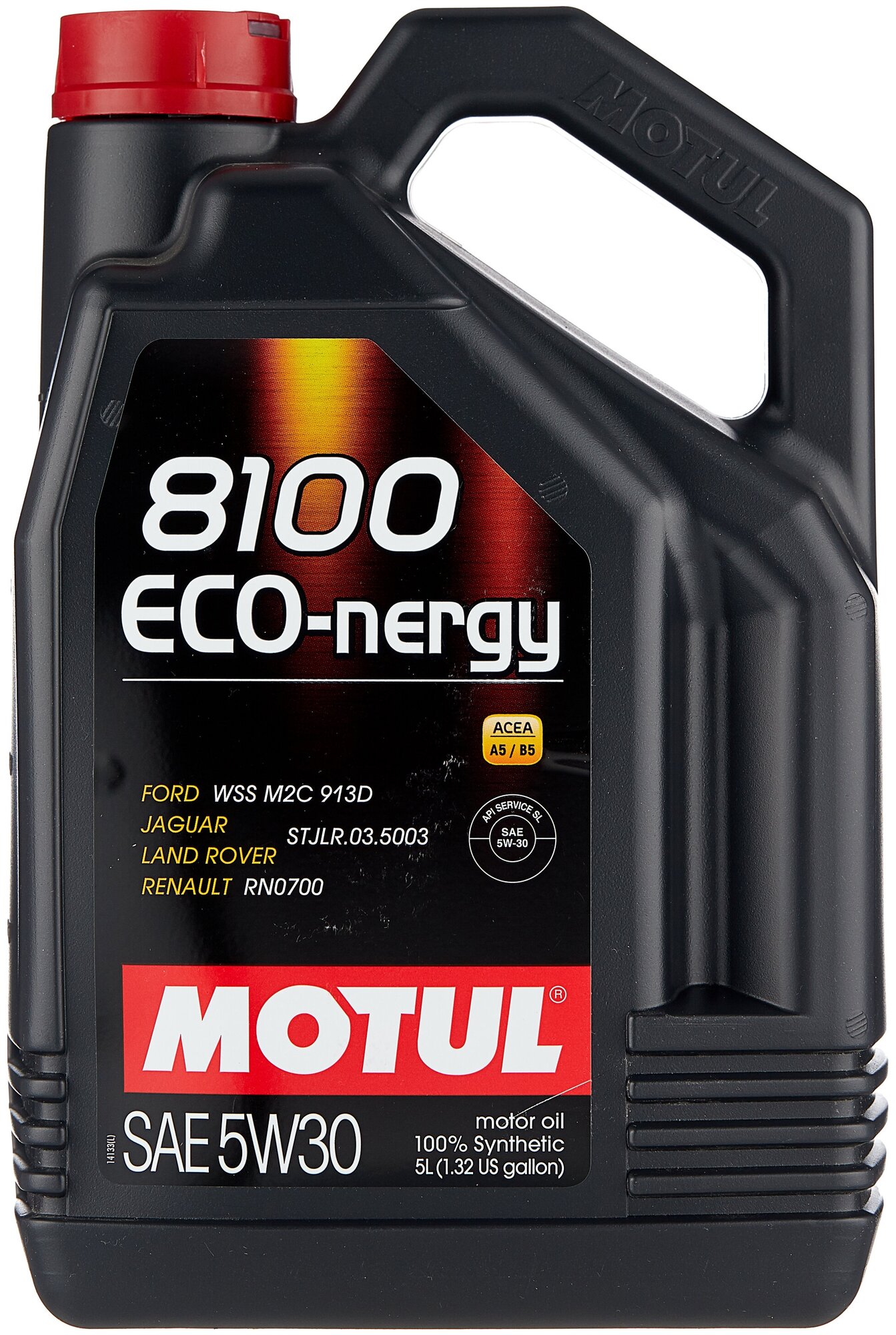 Масло моторное MOTUL 8100 Eco-nergy 5W30, 5л (арт. 102898) MOTUL-8100EN-5W30-5L