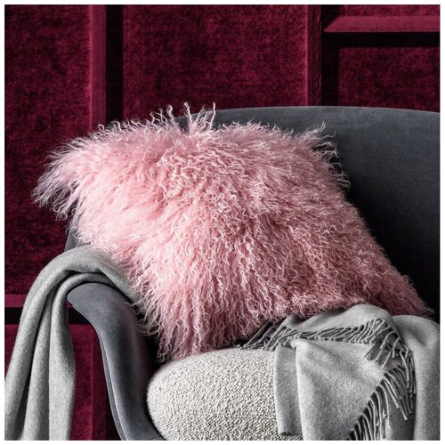 Togas Декоративная подушка Нордик цвет: розовый (40х40)