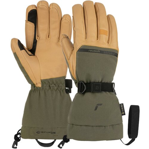 Перчатки горнолыжные REUSCH Discovery Gore-Tex Touch-Tec Asphalt/Black (inch (дюйм):8)