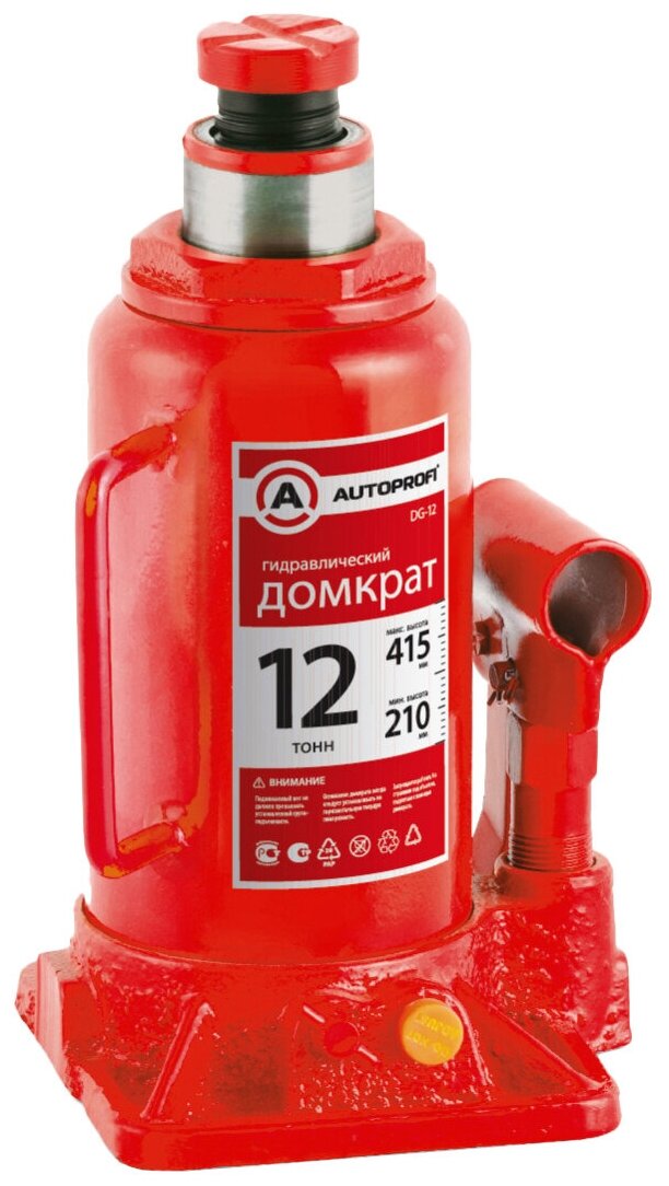 Бутылочный домкрат AUTOPROFI - фото №2