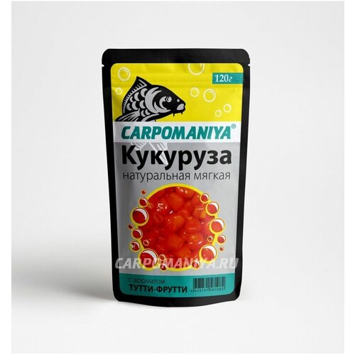 Кукуруза для рыбалки Карпомания 120 г кукуруза принцесса вкуса 400г