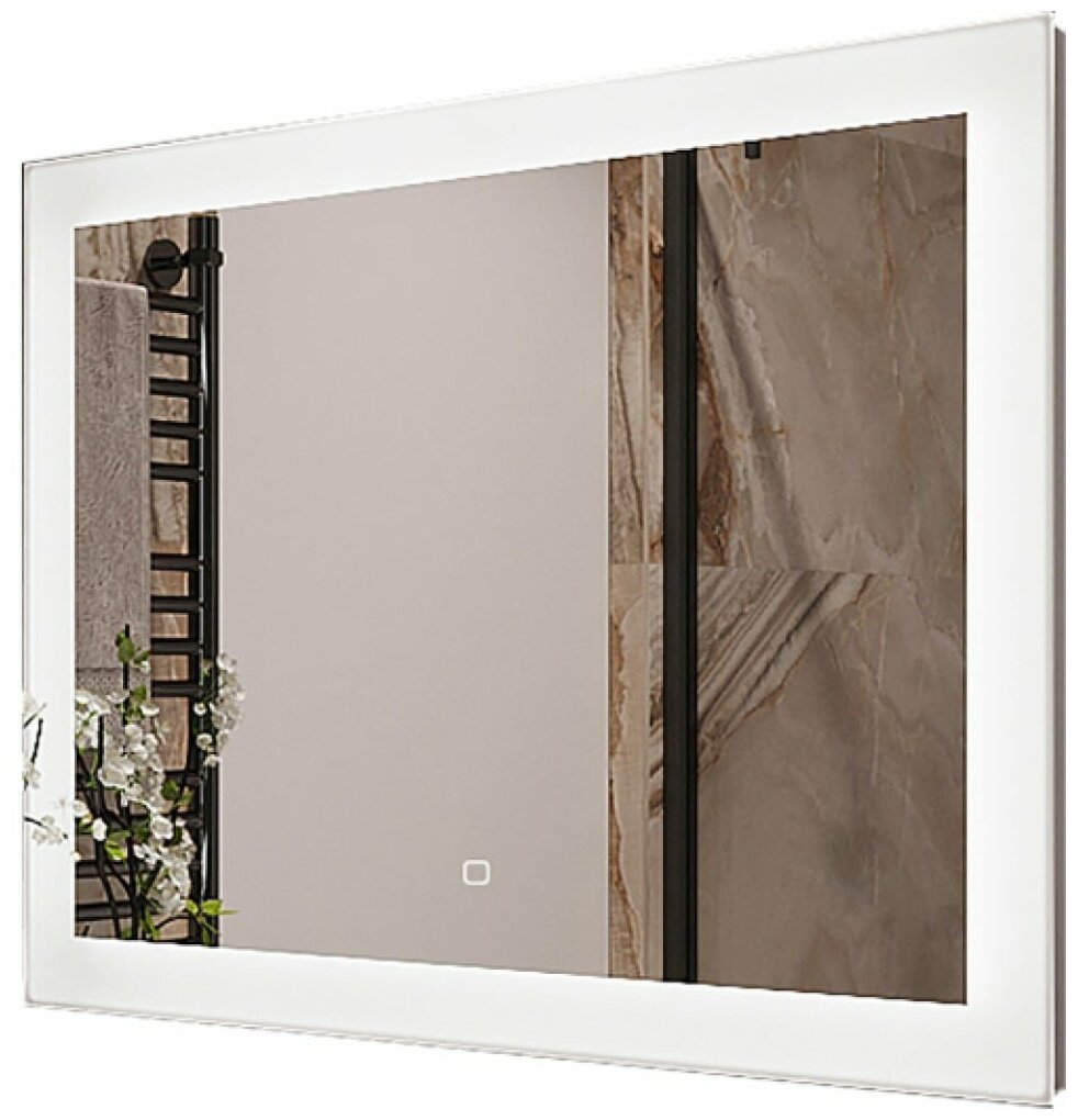 фото Зеркало Mixline Норма-Лайт 80х60 подсветка, сенсор (550406)