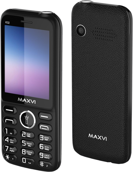 Мобильный телефон Maxvi K32 Чёрный
