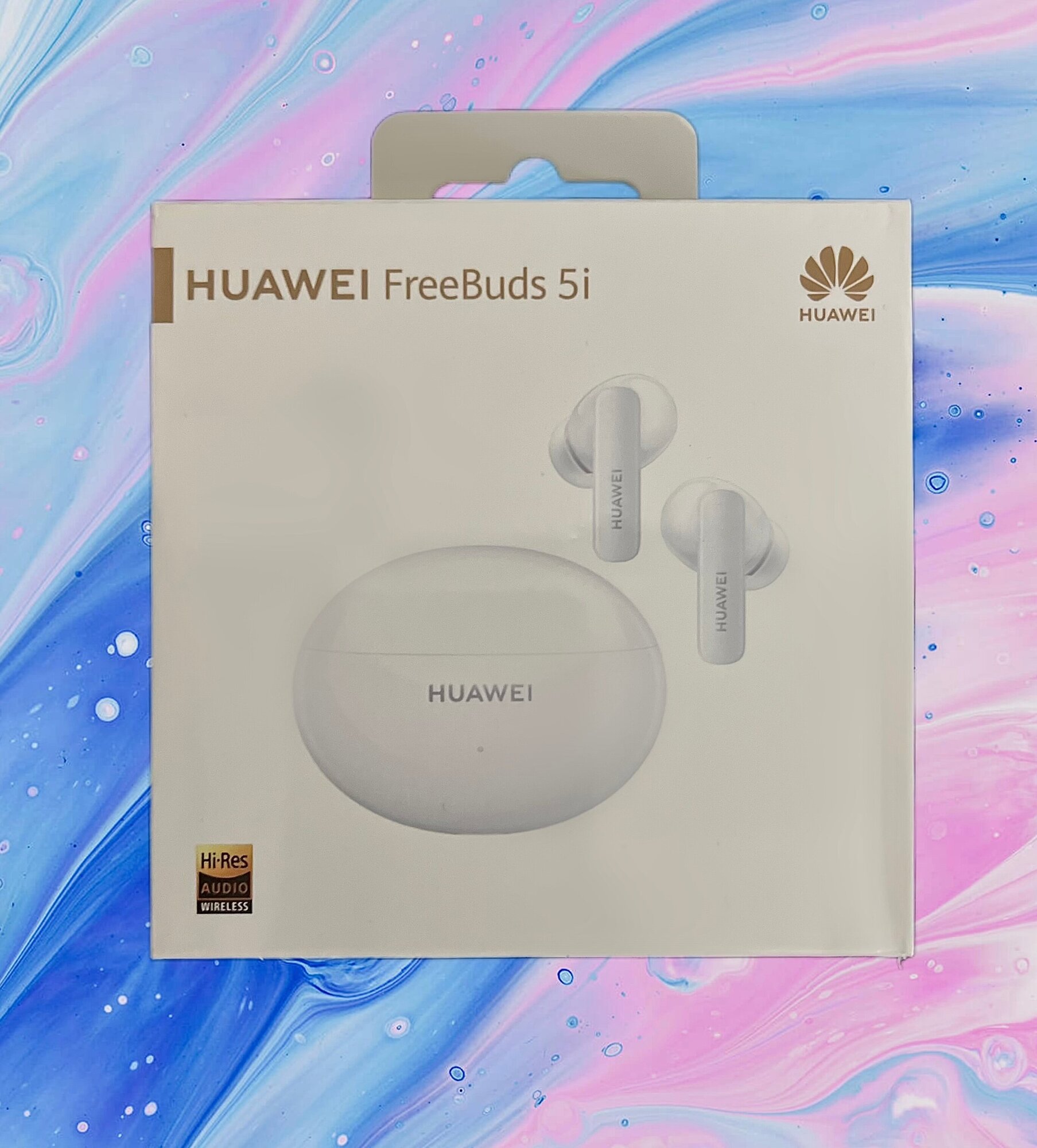 Наушники Huawei FreeBuds 5i T0014 Grey-Light Blue 55036646 - фото №6
