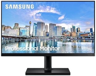 23.8" Монитор Samsung F24T450FQI, 1920x1080, 75 Гц, IPS, черный