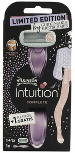 Фото Wilkinson Sword Intuition Complete / Бритва женская с 2 сменными кассетами.