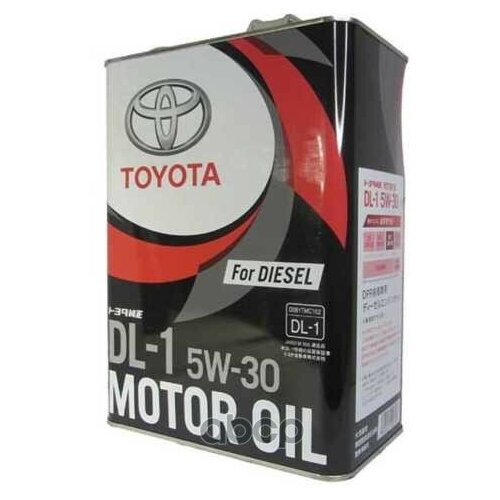 TOYOTA Масло Моторное Toyota Diesel Oil Dl-1 Синт. 5W-30 4Л.
