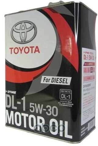 TOYOTA Масло Моторное Toyota Diesel Oil Dl-1 5W-30 Синтетическое 4 Л 08883-02805