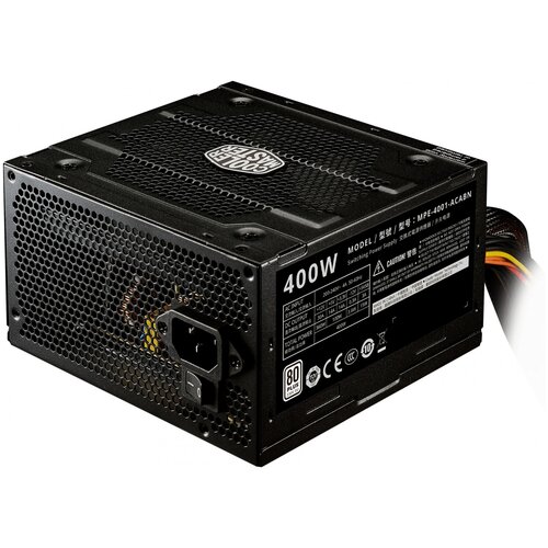 Блок питания Cooler Master ATX 400W Elite V4 80 2444pin APFC 120mm fan 3xSATA RTL