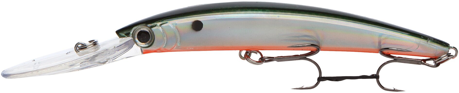 Воблер EAGLE GRIP Crysnal 3D Minnow 90 mm YYZ505 Silver плавающий 9,5 гр. Форма и расцветка японские.