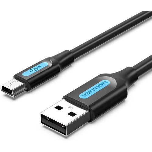 Кабель Vention USB 2.0 AM/mini B 5pin - 1,5м аксессуары 9 моделей 5pin 8pin 10pin mini usb тип b розетка 5 контактный прямоугольный разъем dip smt jack